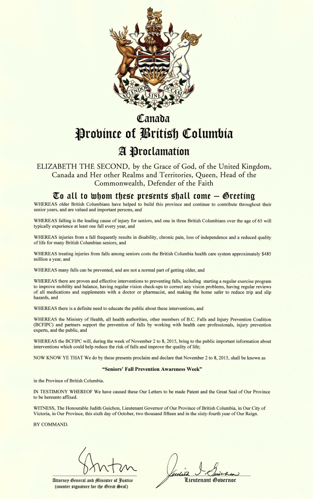 2015-Seniors'-Fall-Prevention-Awareness-Week-Signed-Proclamation